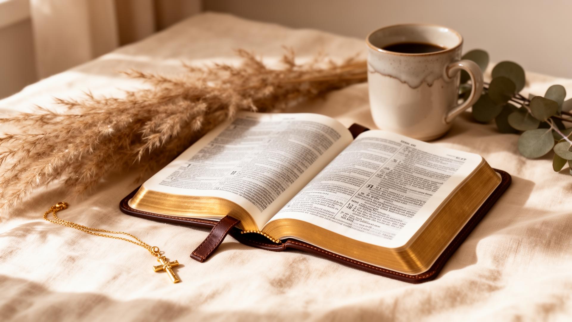Women worshipping together in golden light